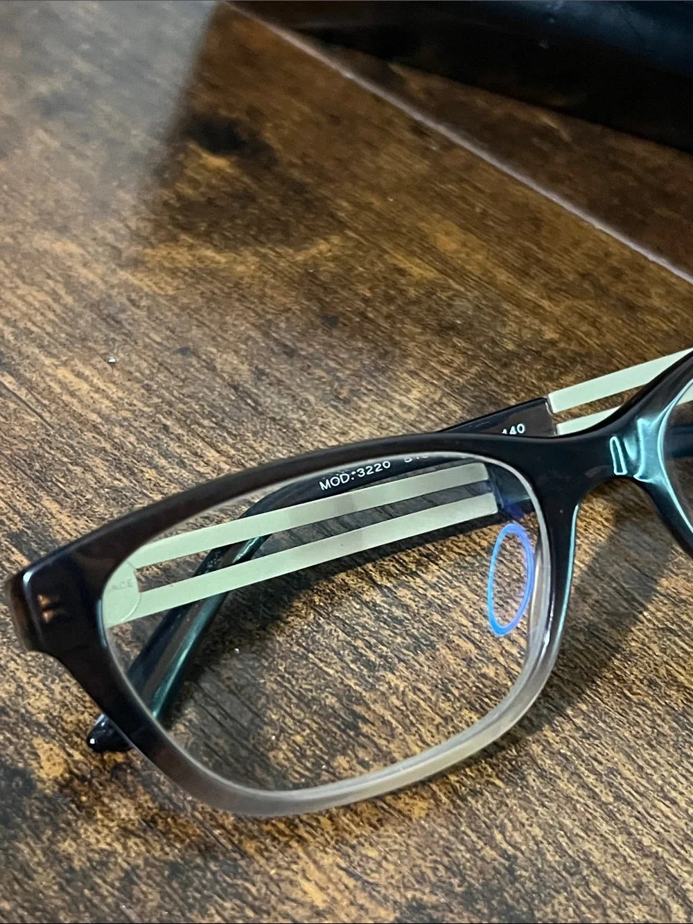 Versace Black Frame Sunglasses with Gold Temples